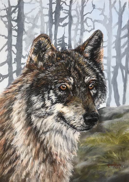 Makoyi (Wolf in Blackfoot Language)